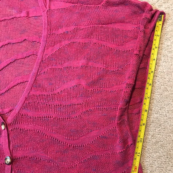 Anthropologie Moth Cotton Button Vest - Picture 6 of 6